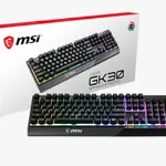 Msi Gaming Backlit Rgb Dedicated Hotkeys Anti-ghosting Water Resistant Mechanical Feel Gaming Keyboard